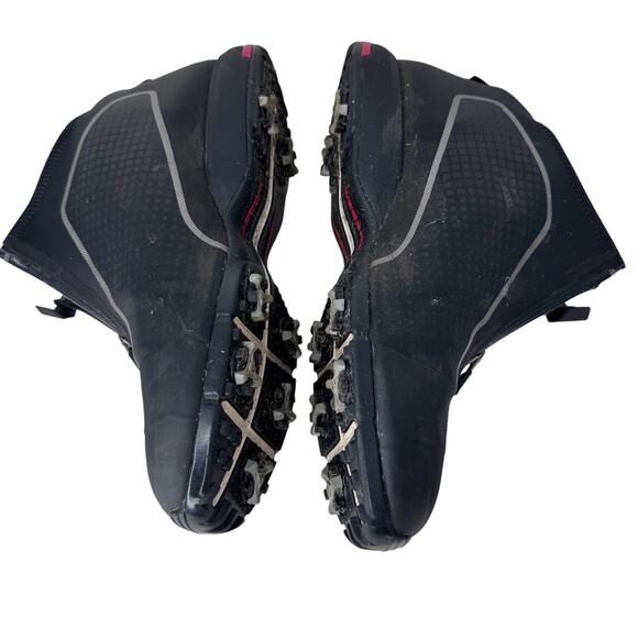 Nike Zoom Brandon Golf Shoes Mens Size 10.5‎ Black Front Zip Closure 379208-006 - Picture 9 of 11